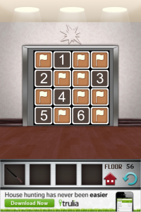 100 Floors Walkthrough Level 56