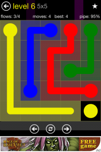 Flow 5x5 Level 6