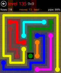 Flow Free 9x9 Level 135