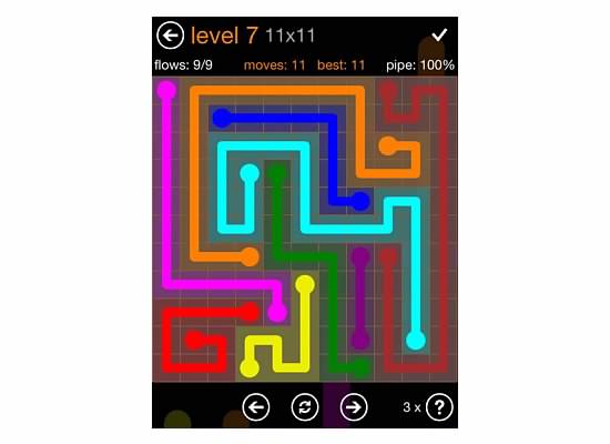 Flow Free Jumbo Pack Walkthrough, Cheats, & Solutions image 110