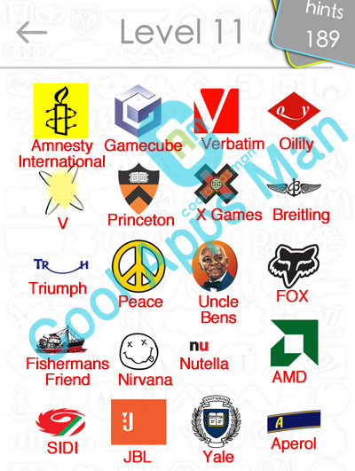 logo quiz answers level 11