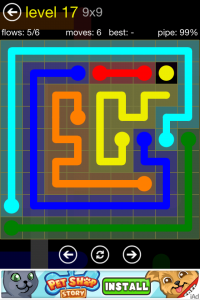 Flow Free 9x9 Level 17