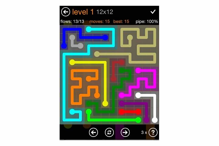 Flow Free Jumbo Pack Walkthrough, Cheats, & Solutions image 8