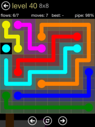 Flow Free 8x8 Mania Board Walkthrough, Cheats & Solutions image 85