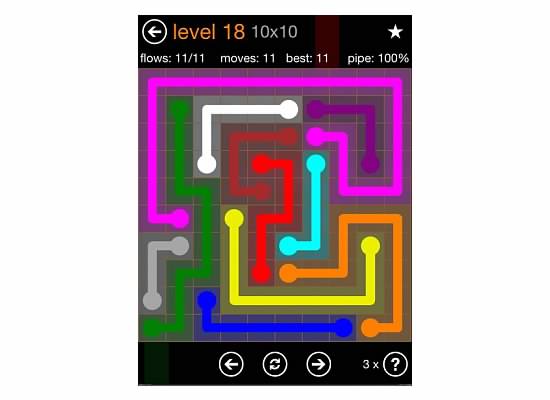 Flow Free Jumbo Pack Walkthrough, Cheats, & Solutions image 131