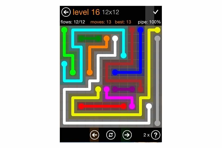 Flow Free Jumbo Pack Walkthrough, Cheats, & Solutions image 31