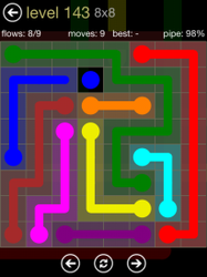 Flow Free 8x8 Mania Board Walkthrough, Cheats & Solutions image 50