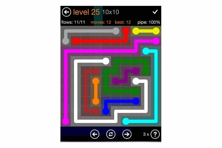 Flow Free Jumbo Pack Walkthrough, Cheats, & Solutions image 138