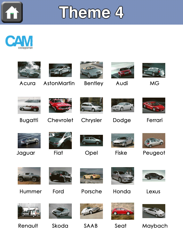 Cars Quiz Answers Theme 4