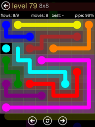 Flow Free 8x8 Mania Board Walkthrough, Cheats & Solutions image 127