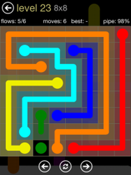 Flow Free 8x8 Mania Board Walkthrough, Cheats & Solutions image 66