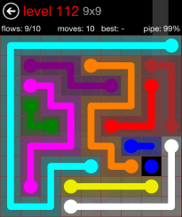 Flow Free 9x9 Level 112