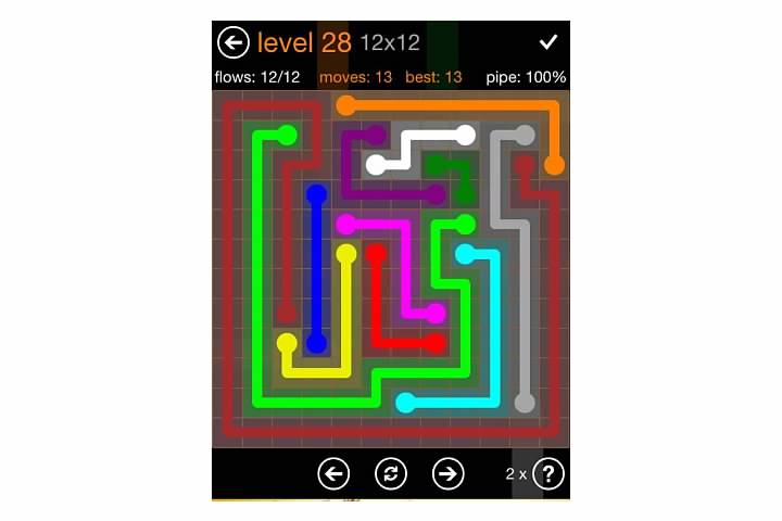 Flow Free Jumbo Pack Walkthrough, Cheats, & Solutions image 83