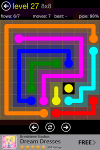 Flow Free 8x8 Level 27