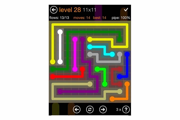 Flow Free Jumbo Pack Walkthrough, Cheats, & Solutions image 82