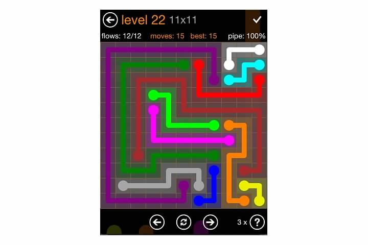 Flow Free Jumbo Pack Walkthrough, Cheats, & Solutions image 58
