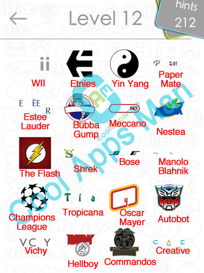 logo quiz answers level 12