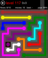 Flow Free 9x9 Level 117