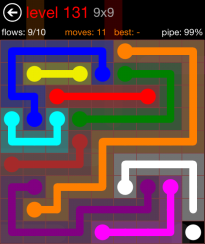 Flow Free 9x9 Level 131