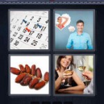 4 Pics 1 Word Answers Date