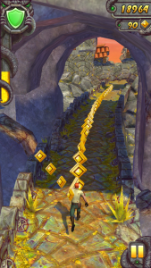 Temple Run 2 Collecting Coins